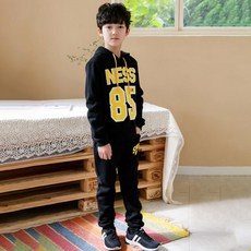 jackid 男童款Ness85刷毛潮流上下套裝