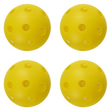 BAEGOT International Baegot Sports 迷你網球 迷你羽毛球 匹克球, 4個, 黃色