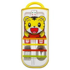 Skater 兒童便利餐具組, 湯匙 + 叉子 + 筷子, 巧虎, 1組