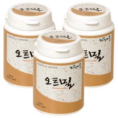 Jayeonmaeul 오트밀 가루 워시오프 팩, 1개입, 3개