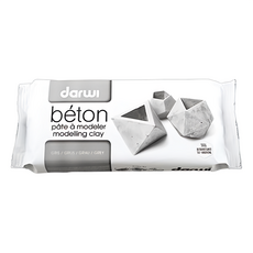 Darwi 達威 Beton 免燒陶土 灰色, 1kg