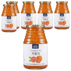 카페베네 과일청 자몽차, 1개입, 6개, 1kg
