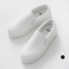 CARET 女士基本款皮革厚底懶人鞋