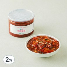 웰웰 어리굴젓, 500g, 2개