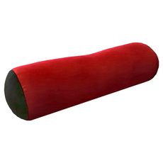 LASSLEY 蕾絲妮 大圓柱抱枕棉絨款, 紅色