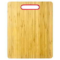 Architec 樂高竹木砧板 28cmx35.5cmx2cm 天然竹木 TPE高塑性彈性體, 繽紛紅, 1個