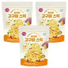 이더스 바삭한 고구마스틱, 3개, 300g