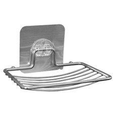 無痕不鏽鋼肥皂架 13 x 9 x 8cm, 1個