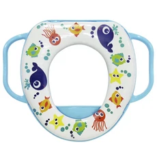 手易坊 兒童馬桶軟墊 帶把手, 多色