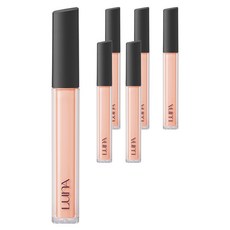 LunA 持久保濕校色遮瑕液 6.5g, 03 Salmon Beige, 6入