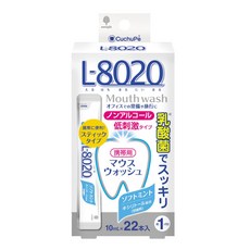 Novopin 日本 L8020 清涼薄荷乳酸菌漱口水, 不含酒精 清爽不刺激, 10ml x 22入, 220ml, 1盒