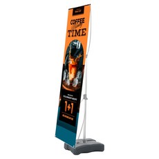 TM DECO 戶外橫幅 One Top 單面橫幅, 灰銀色, 1個