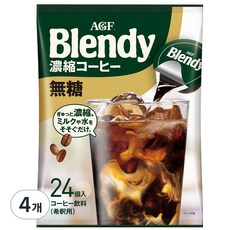 블랜디 포션커피 블랙, 18g, 24개입, 4개
