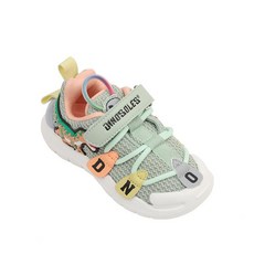 DiNOSOLES 兒童 T-Rex 貼片運動鞋 DNKCB3TSTP11GRN