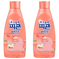 碧珍 超濃縮室內晾曬衣物柔軟精 葡萄柚清新 正裝, 2個, 1L