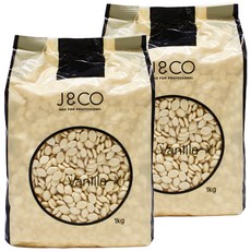 제이앤코 짧고 거친모발용 바닐라와이 하드왁스, 1kg, 2개