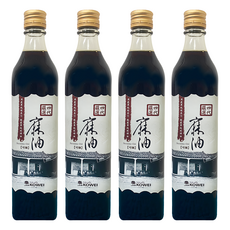 KOWEI 可味 嚴選麻油, 520ml, 4瓶