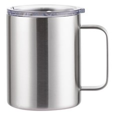 워터하마 비비드 텀블러 머그컵 360ml, 실버, 1개