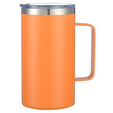 워터하마 비비드 텀블러 머그컵 710ml, 오렌지, 1개