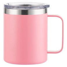 Water Hippo Vivid 玻璃杯 360ml, 粉紅色, 1個