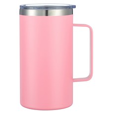 Water Hippo Vivid 玻璃杯 710ml, 1個, 粉紅色