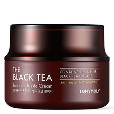 TONYMOLY The Black Tea經典倫敦紅茶緊緻彈力霜, 50ml, 1罐