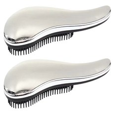 Vakozel 梳子 髮梳, 銀色, 2個