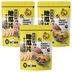 馥珍軒 新食感地瓜片, 100g, 3包