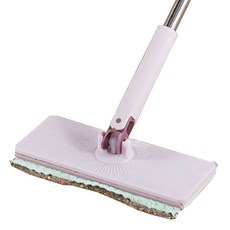 BonVive 地板清潔一鍵式平板拖把, 1個