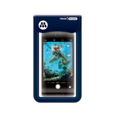 Mpac Plus Pure Snorkel 水中觸控智慧型手機防水袋 S20, 海軍藍, 1個