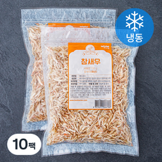 바다원 국내산 참새우 (냉동), 100g, 1개입, 10개