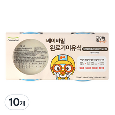풀무원 베이비밀 완료기 진밥 이유식, 두부콜리플라워아보카도, 160g, 10개