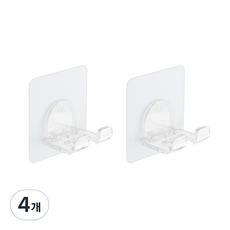 deHUb 緊密貼合插頭固定器, 單一顏色, 4個