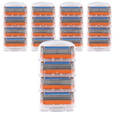 Uni Wooni 吉列Fusion鋒隱系列適用刮鬍刀頭, 4入, 5組