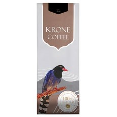 KRONE 皇雀 哥斯大黎加咖啡豆 嚴選地區單品咖啡豆, 咖啡豆(無研磨), 227g, 1包