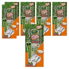 京奇貿易 mam moth MM象泰式烤海苔捲 香烤魷魚, 15g, 6盒