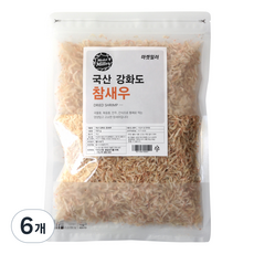 마켓밀러 국산 강화도 참새우, 150g, 6개