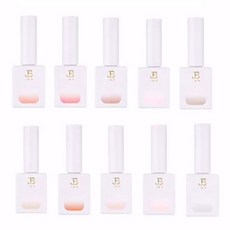 JIN.B 甲油膠10色套組, 11ml, 10入