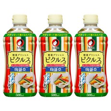 OTafUKU 醃漬醋, 500ml, 3個