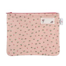 Chouchourroom兒童幼兒園防水毛巾袋, 粉紅鬱金香