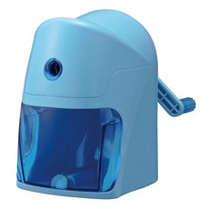 KUTSUWA STAD 超級安全手動削筆器, 淺藍色, 1個