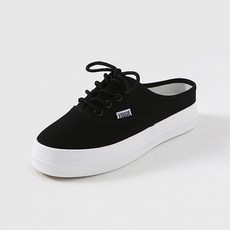 ChakanShoes 女款休閒綁帶帆布穆勒鞋 SNFBR3c097