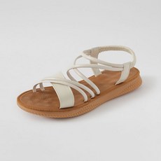 ChakanShoes 女款束帶涼鞋 SDLTR2e116, 245, 白色