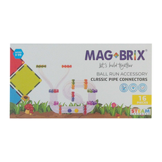 MAGBRIX 樂高球道連結配件, 16件組, 繽紛, 1組