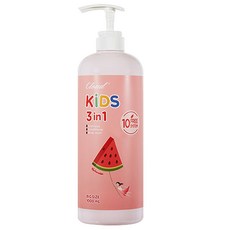 Cloud9 兒童3合1洗髮沐浴洗面乳 西瓜香, 1L, 1瓶