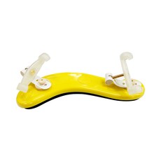 Viva La Musica Augustin Flex 小提琴肩墊 3/4-4/4, 粉彩黃色, 1個