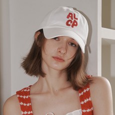 ALLINCOMPLETE ALCP 素描棒球帽, 白色