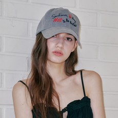 ALLINCOMPLETE SOMETIMES OK 棒球帽, 炭灰色