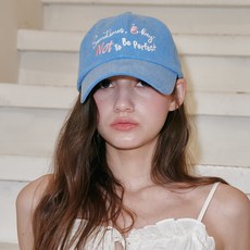 ALLINCOMPLETE SOMETIMES OK 棒球帽, 藍色, 1個