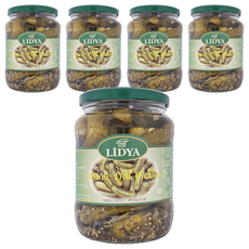 LIDYA 莉迪亞 蒔蘿醋漬酸瓜, 670公克, 360公克固形量, 土耳其原產, 720ml, 5罐